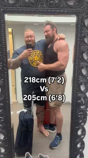 Olivier Richters kontra Hafþór Júlíus Björnsson  - spotkanie