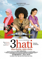 3 hati dua dunia, satu cinta