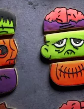     Halloweenowe wyzwanie ciasteczkowe