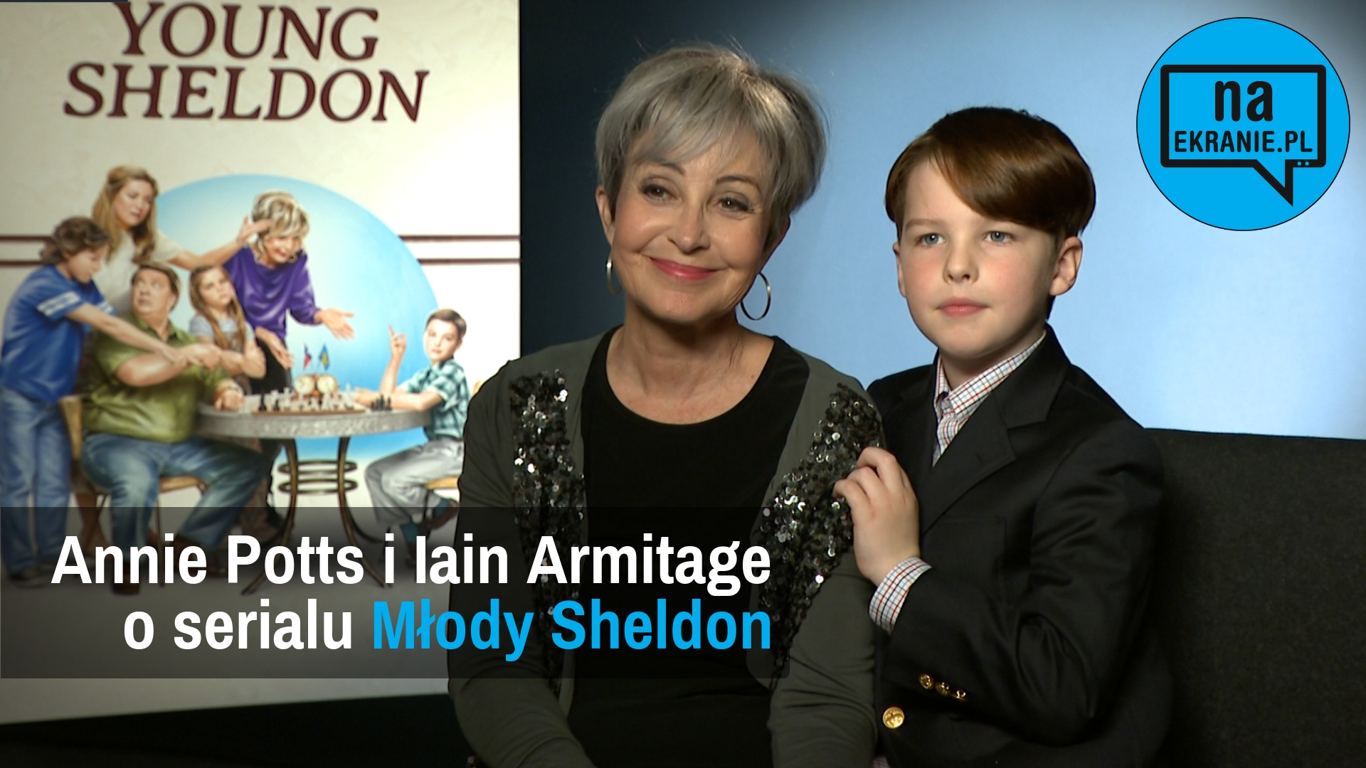 Iain Armitage i Annie Potts opowiadają o Młodym Sheldonie [WYWIAD VIDEO]