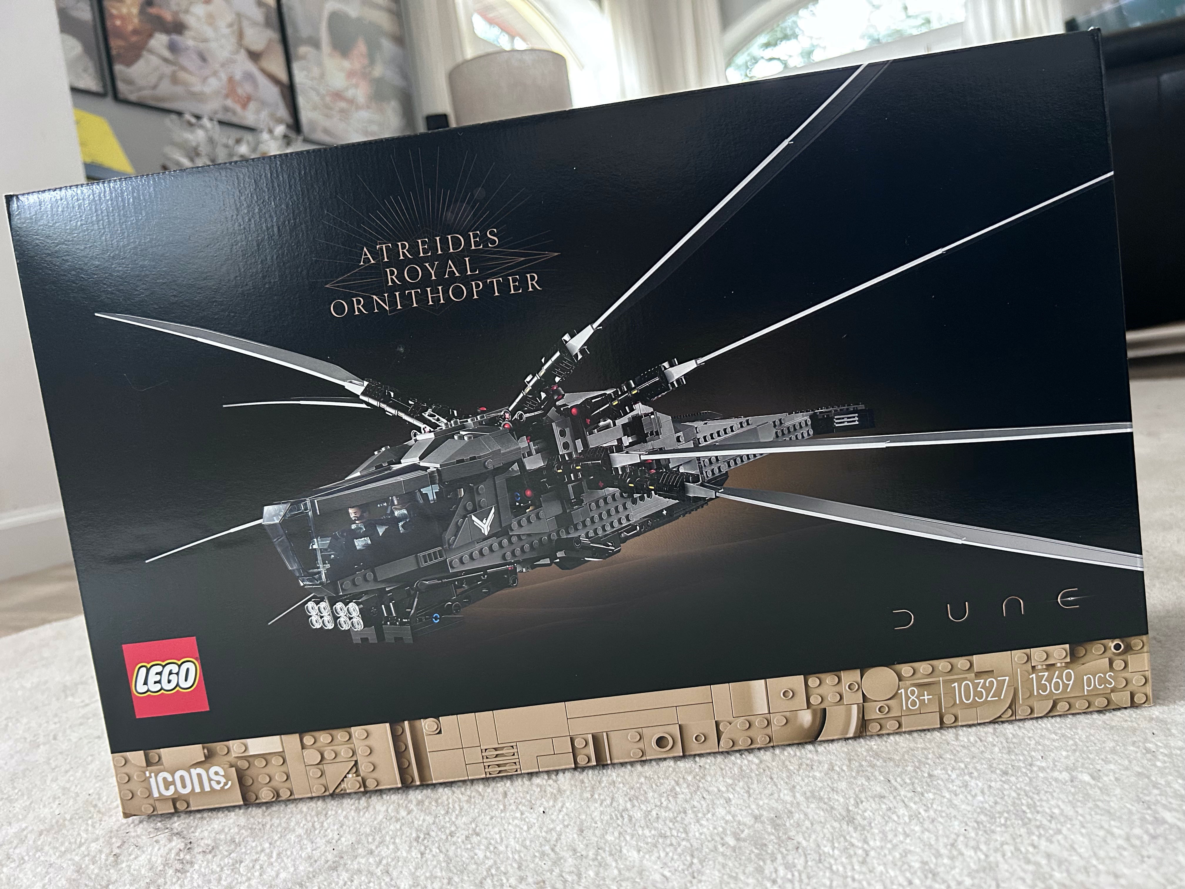 Składamy Ważkę, czyli Atreides Royal Ornithopter od LEGO