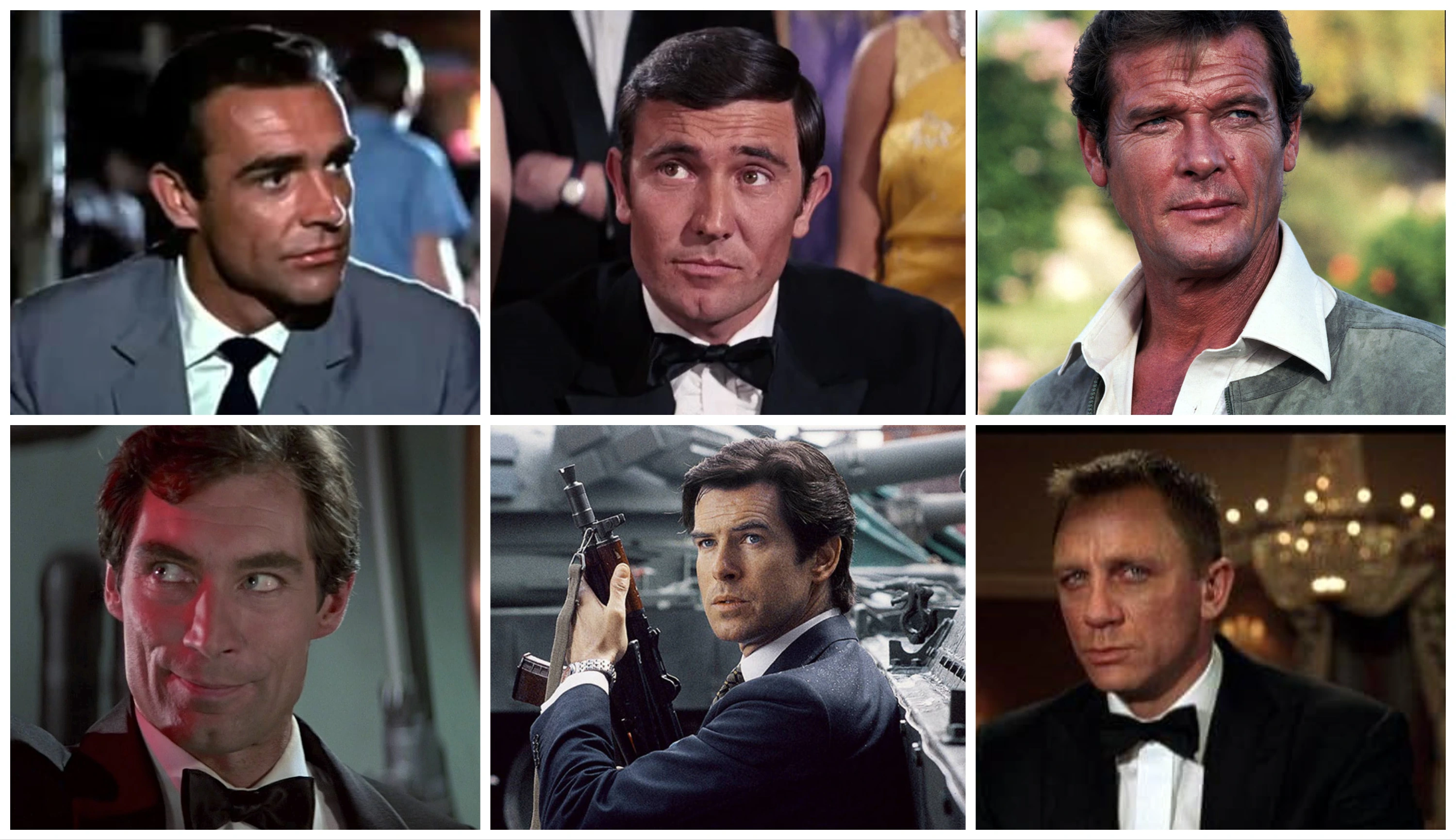 Wszyscy aktorzy, którzy grali Jamesa Bonda: najdokładniejszy przewodnik. Connery nie był pewnikiem, a model wygryzł Moore'a