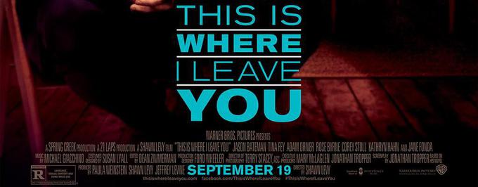     „This is Where I Leave You” – plakat komedii o dysfunkcyjnej rodzinie
