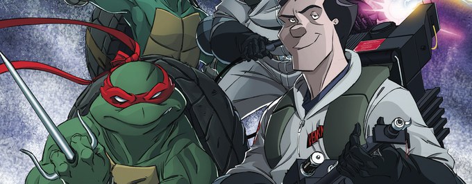     Żółwie Ninja łączą siły z Pogromcami duchów