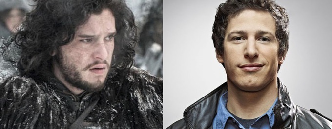     Andy Samberg i Kit Harington w „7 Days in Hell”