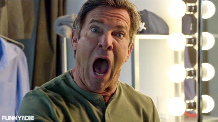 Dennis Quaid gwiazdą rewelacyjnego dowcipu Funny Or Die! Zobacz wideo