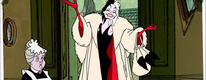 Emma Stone negocjuje rolę Cruelli de Mon z 101 Dalmatyńczyków – zobacz fanart