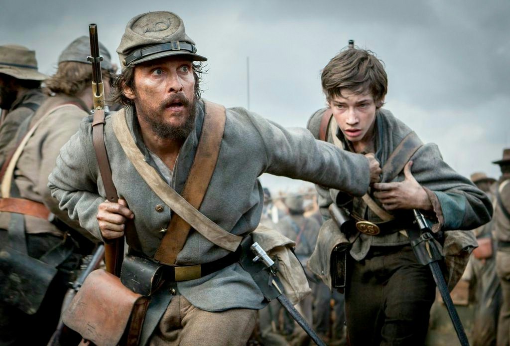     Matthew McCounaghey na pierwszym plakacie The Free State of Jones