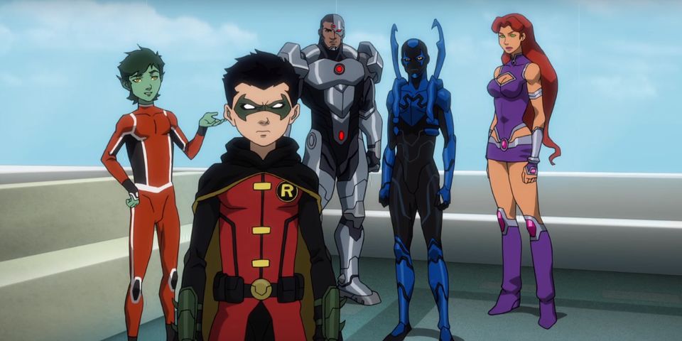     Zwiastun filmu animowanego Justice League vs. Teen Titans