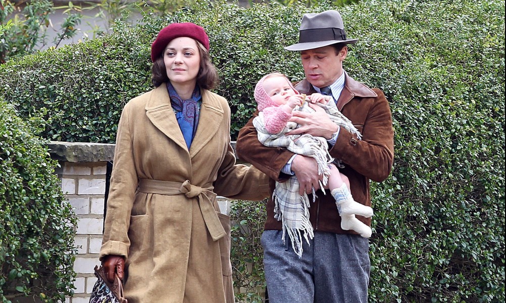 Brad Pitt i Marion Cotillard na pierwszym oficjalnym zdjęciu z Allied