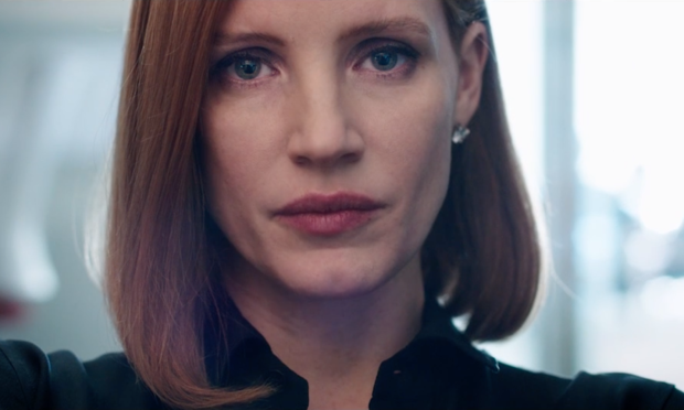 Jessica Chastain w pierwszym zwiastunie filmu Miss Sloane