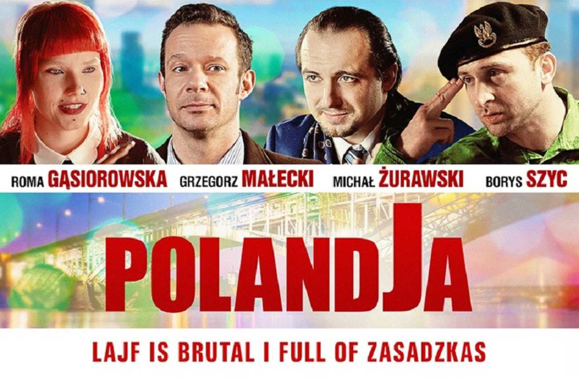     Lajf is brutal i full of zasadzkas! Plakat filmu PolandJa
