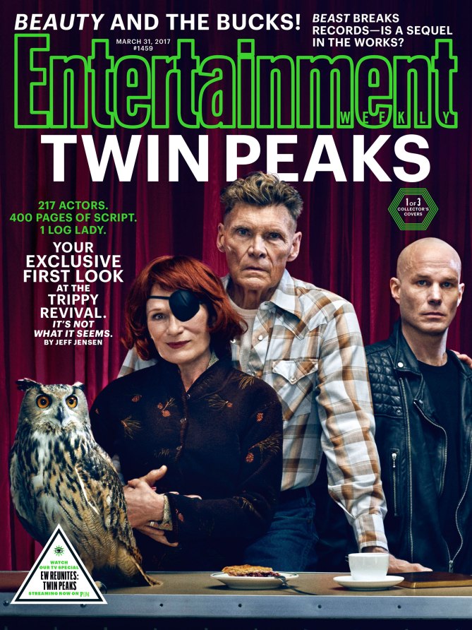 Miasteczko Twin Peaks - okładka magazynu EW
