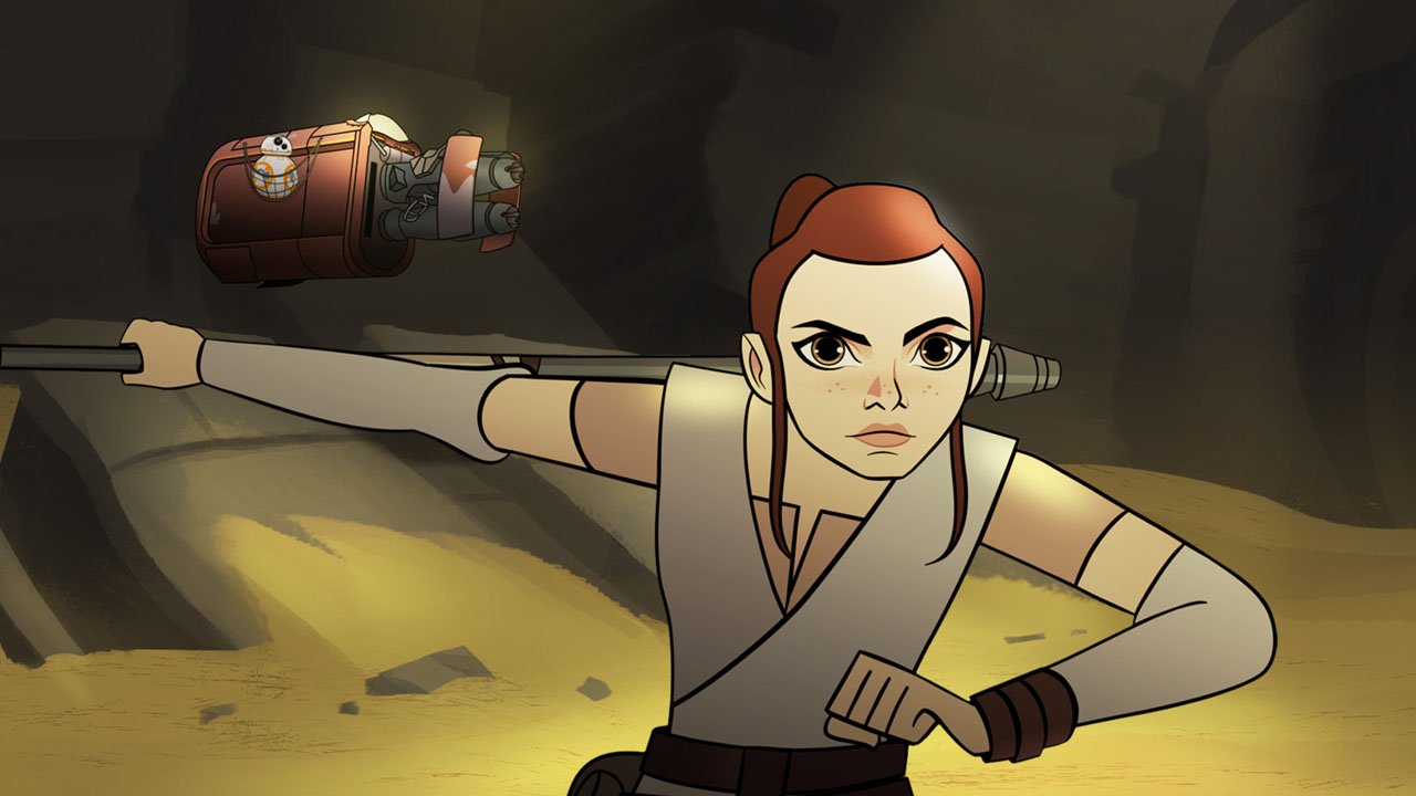     Zobacz pierwszy odcinek krótkometrażowej animowanej serii Disneya Star Wars Forces of Destiny