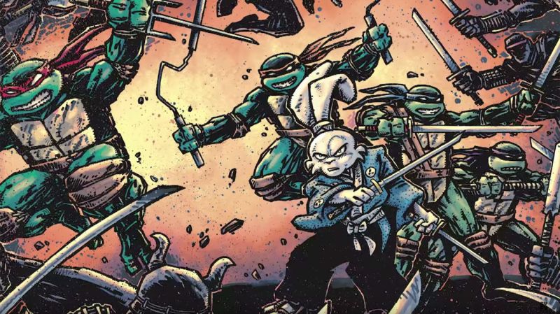     [SDCC 2017] Będzie nowy crossover Usagiego Yojimbo i Żółwi Ninja