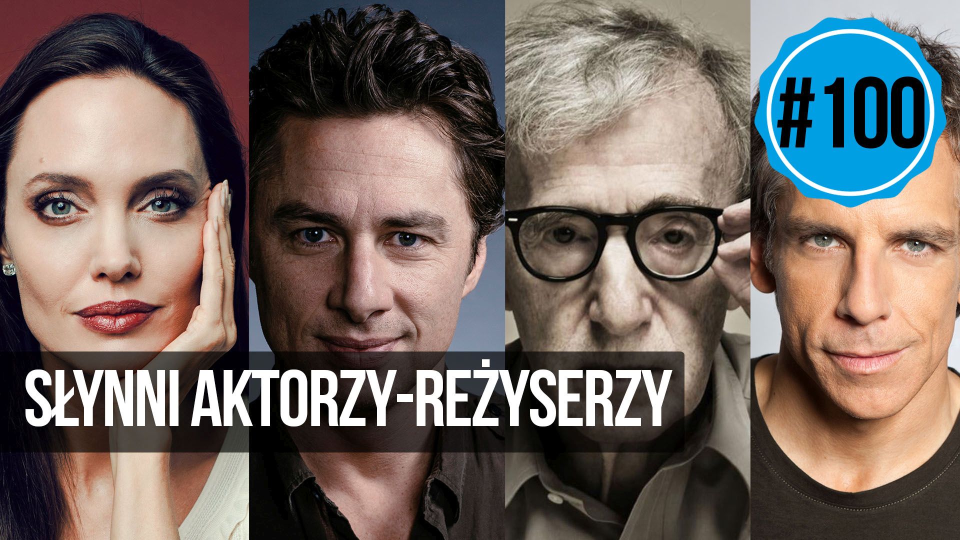 naEKRANACH #100 – Po obu stronach kamery. Słynni aktorzy-reżyserzy