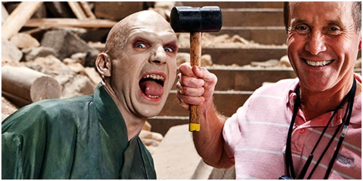 Harry Potter i Insygnia Śmierci - zdjęcia z planu