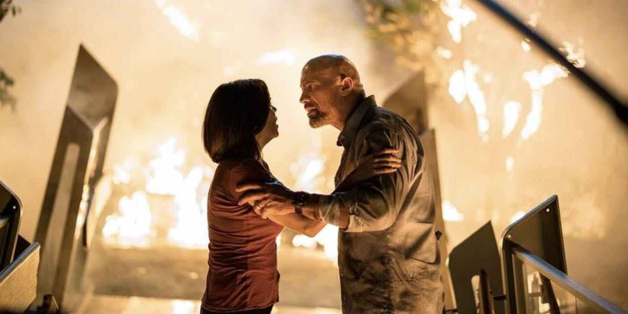 Szklana pułapka Dwayne’a Johnsona. Zwiastun Skyscraper