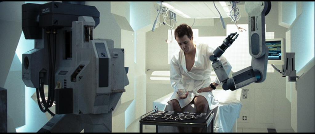 Bez słowa Duncana Jonesa rozgrywa się w świecie Moon