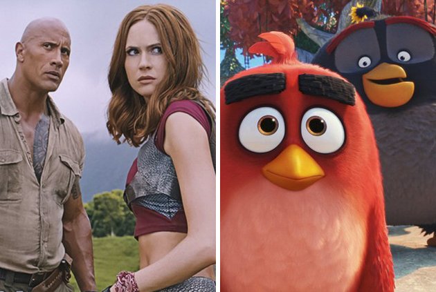 Sequel Jumanji i Angry Birds 2 mają już datę premiery