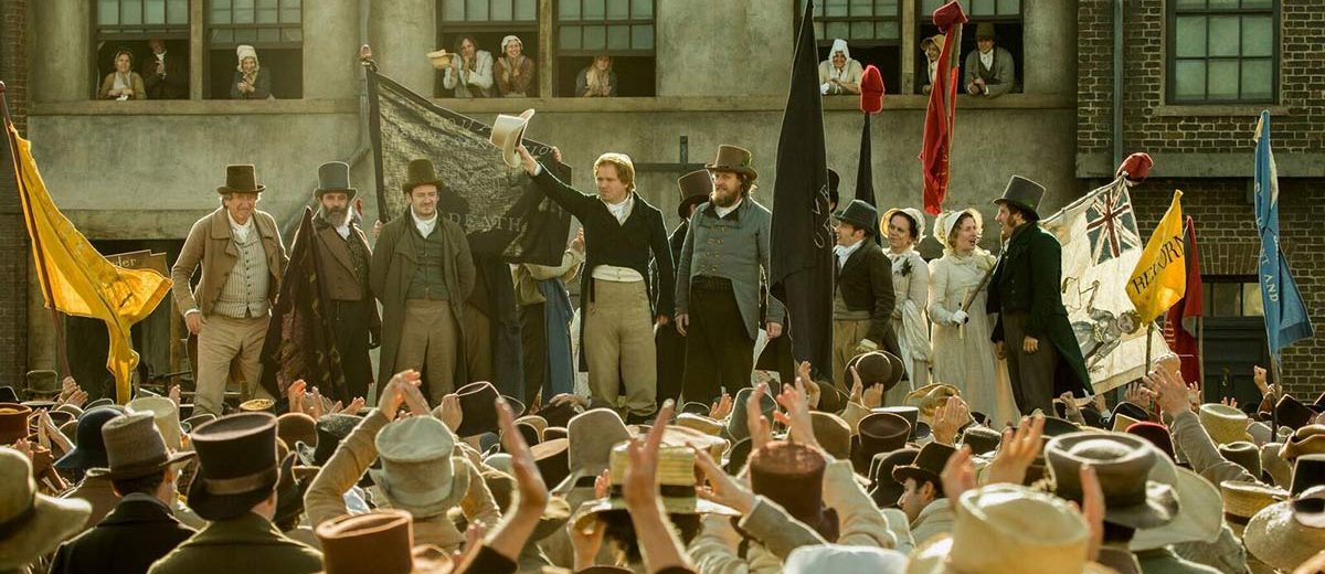     Amazon o masakrze w Anglii. Zwiastun filmu Peterloo