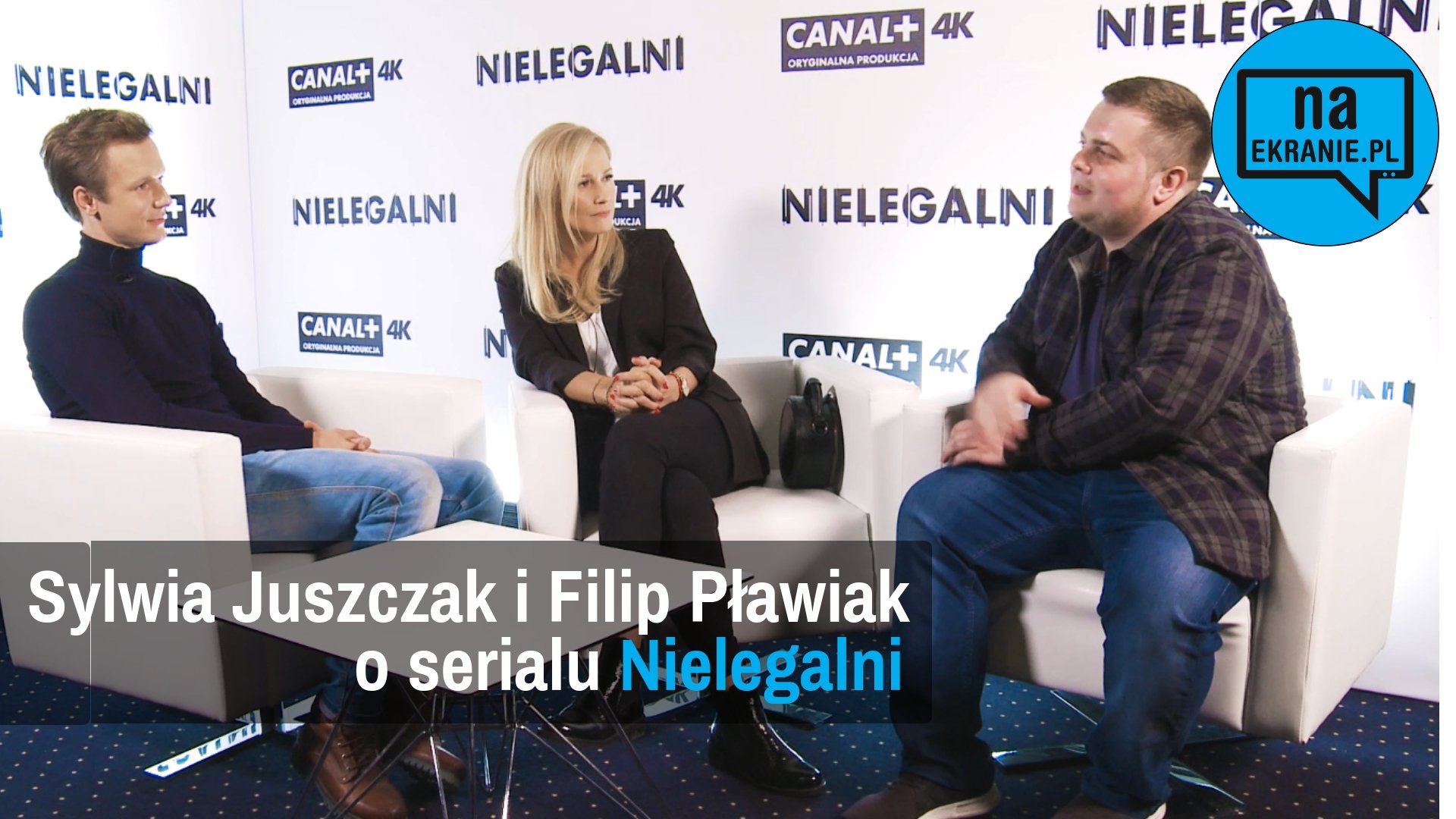    Sylwia Juszczak i Filip Pławiak o serialu Nielegalni [WIDEO WYWIAD]