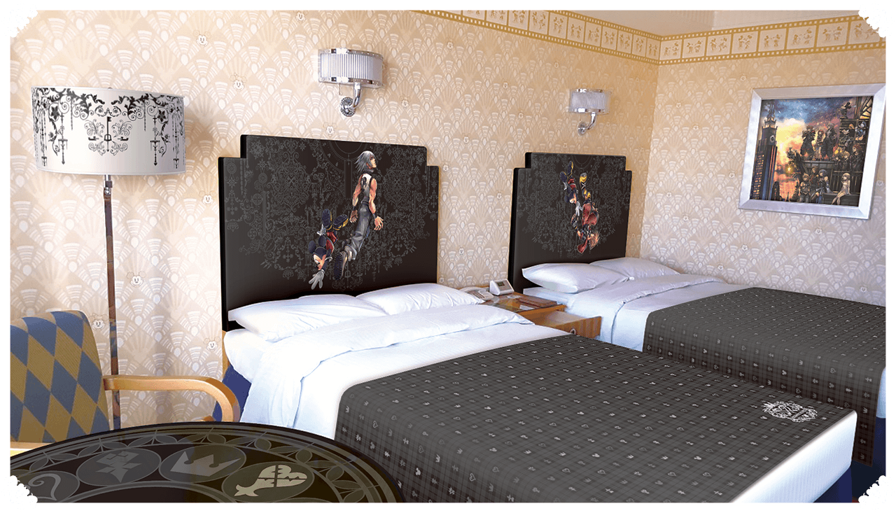 Kingdom Hearts - pokój hotelowy