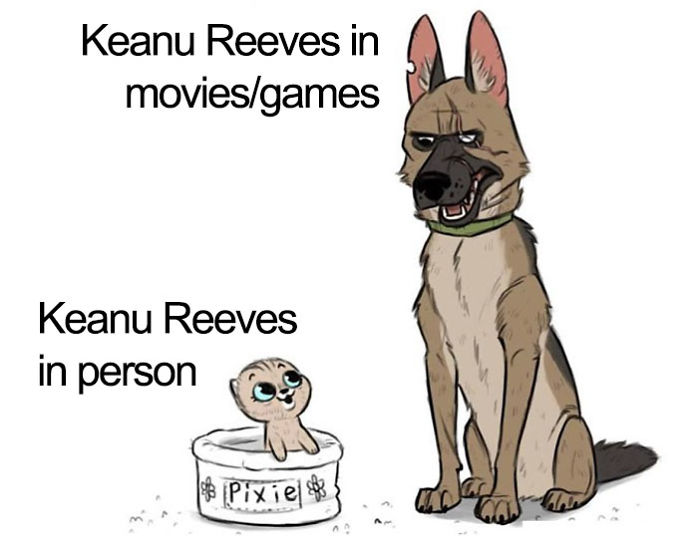 Keanu Reeves memy