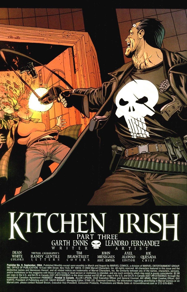 Punisher MAX - Kitchen Irish