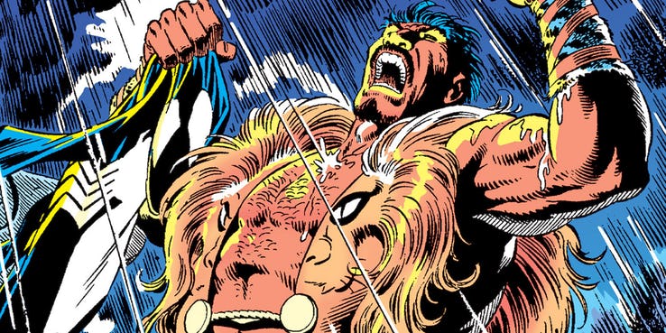 Kraven Łowca - wróg Spider-Mana obsadzony. To aktor z Avengers: Czas Ultrona