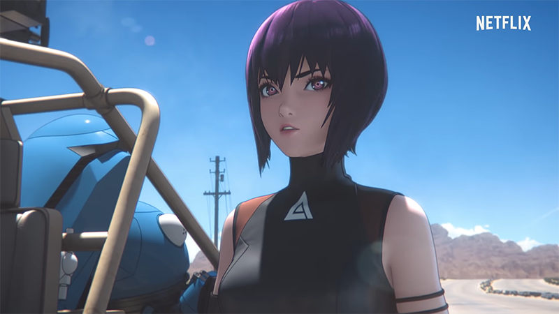 Ghost In The Shell: SAC_2045 - pierwszy plakat serialu anime Netflixa