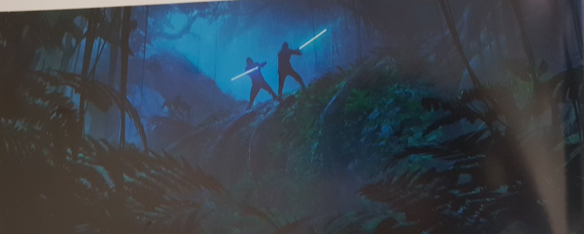 Star Wars 9 - trening Luke'a z Leią