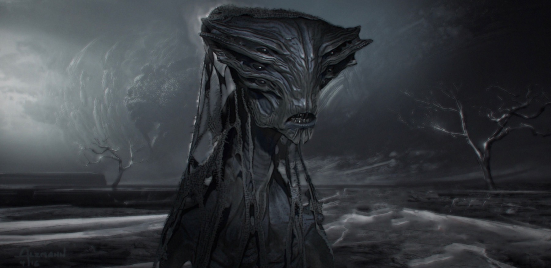 Star Wars 9 -  Tor Valum, mistrz Sithów, który podobno uczył Palpatine'a. Kylo Ren miał do niego udać się po nauki