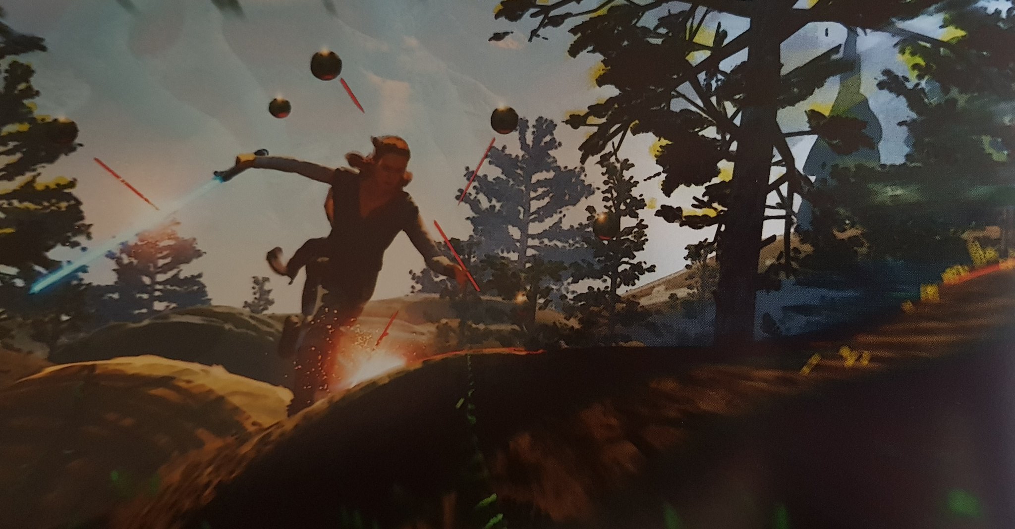 Star Wars 9 - trening Rey