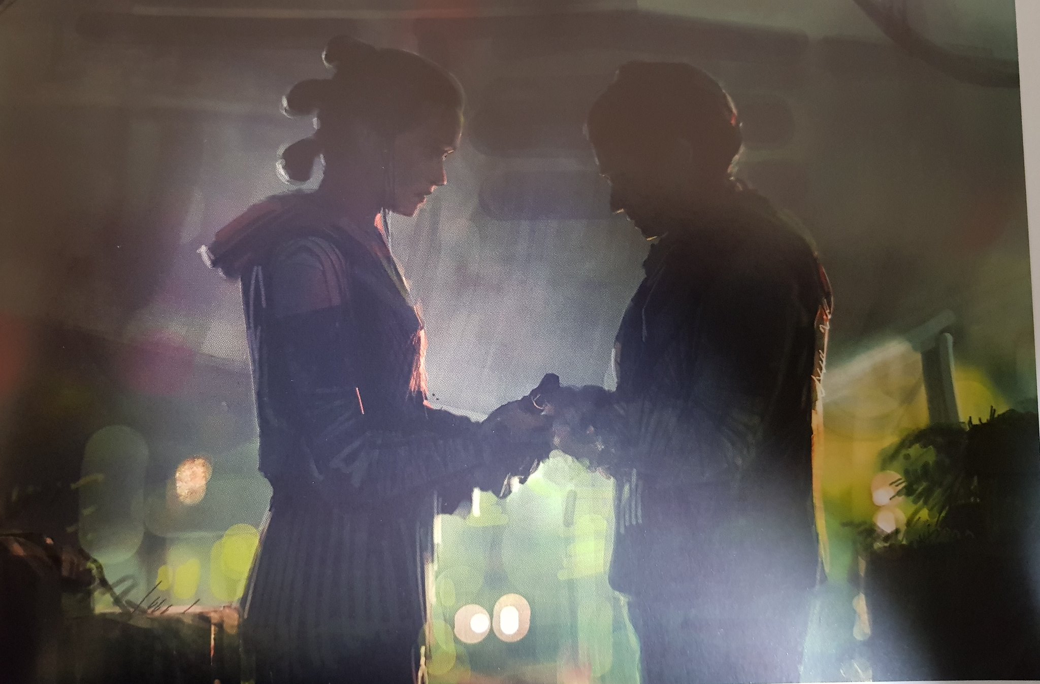 Star Wars 9 - trening Rey