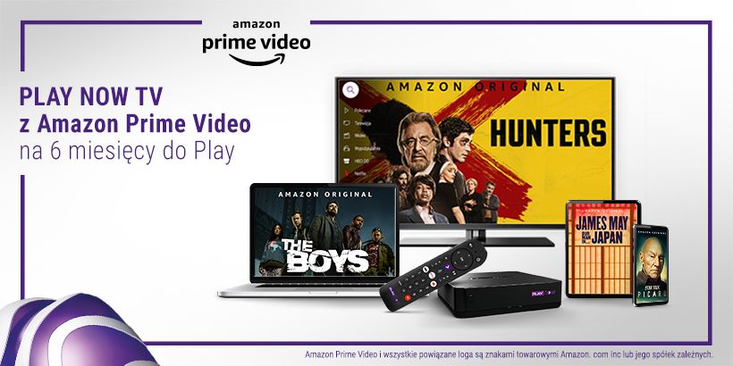 Play i Amazon Prime Video łączą siły. Platforma dostępna za darmo w promocji