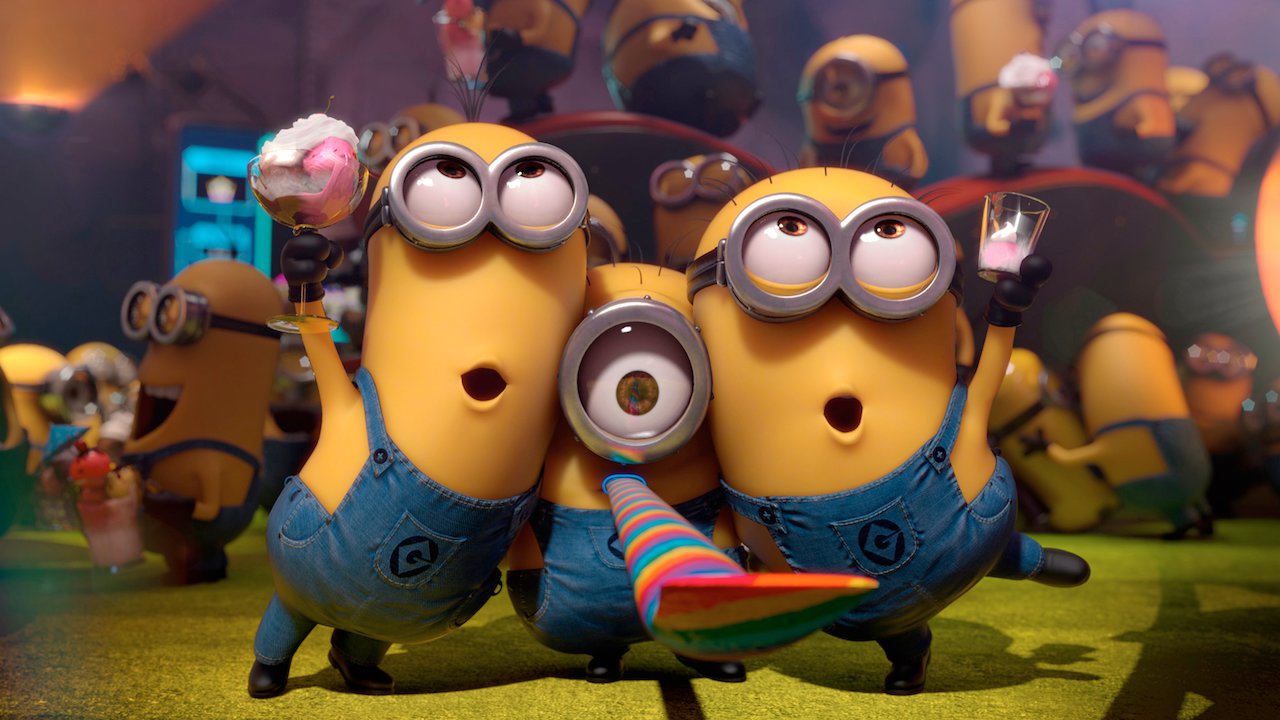 Minions Holiday Special - Minionki na pierwszym zdjęciu ze świątecznego programu