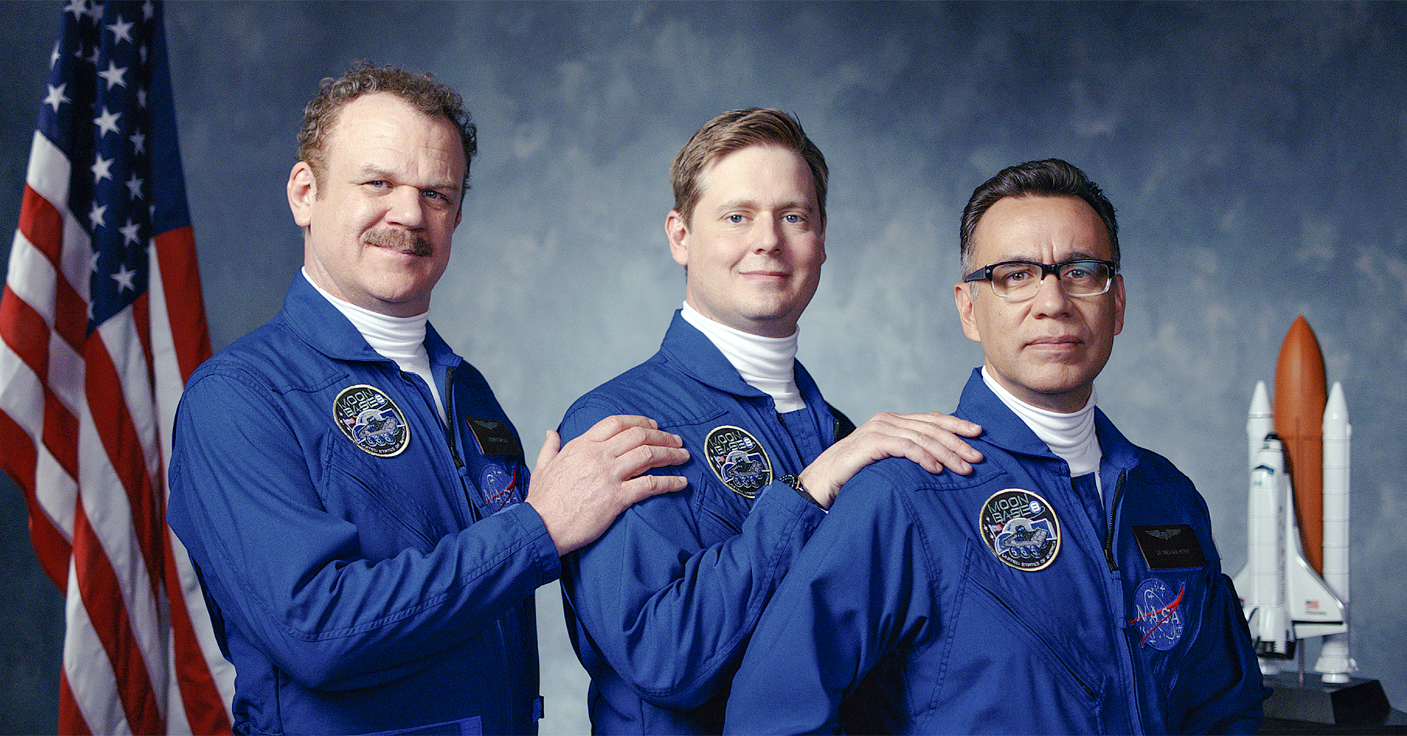     Moonbase 8 - zwiastun serialu komediowego. Astronauci i ich zwariowane perypetie