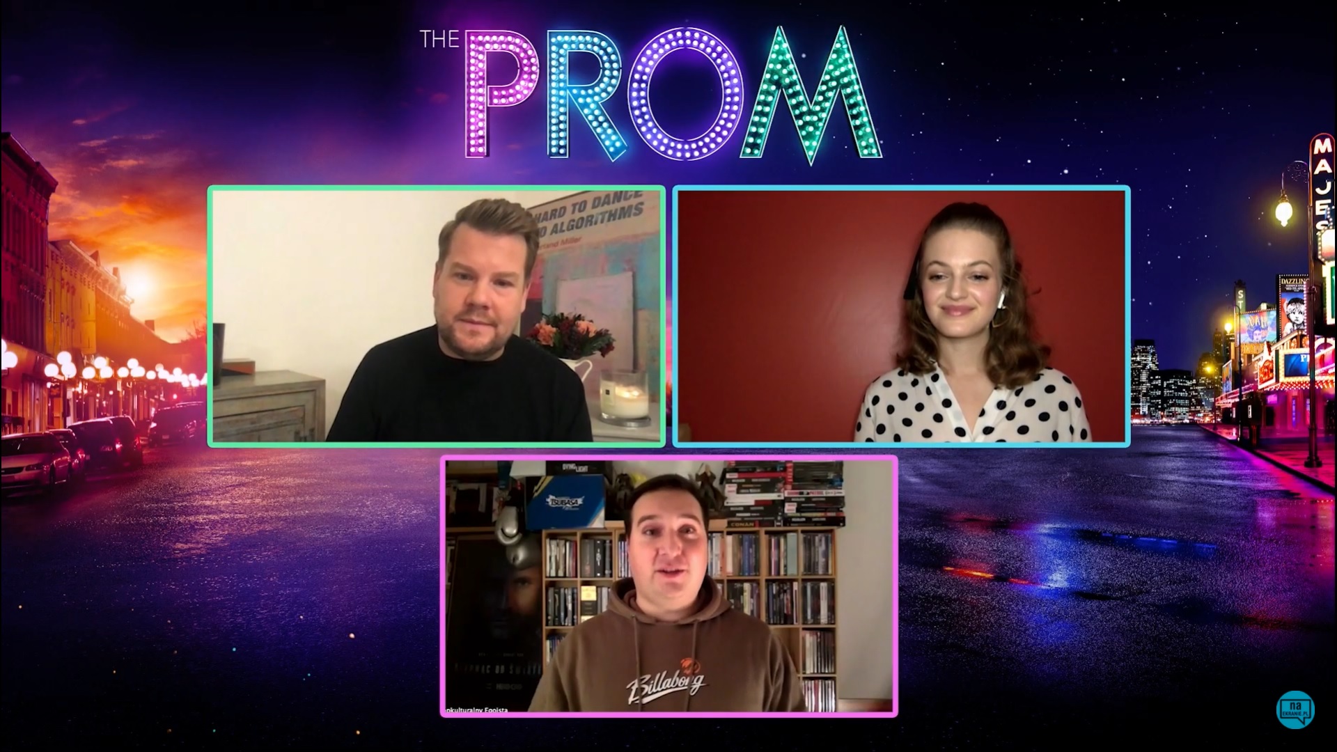     Bal - James Corden o nowym musicalu Netflixa [WYWIAD WIDEO]