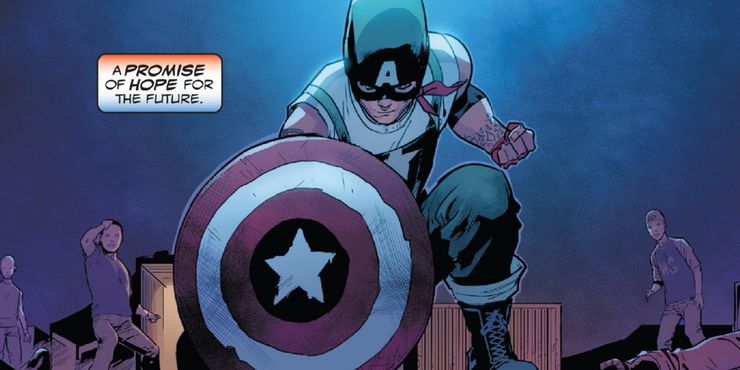 United States of Captain America #1 - plansze