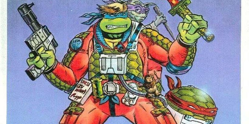     Wojownicze Żółwie Ninja jako Jedi, Chewbacca i inni. Te grafiki zadziwiają