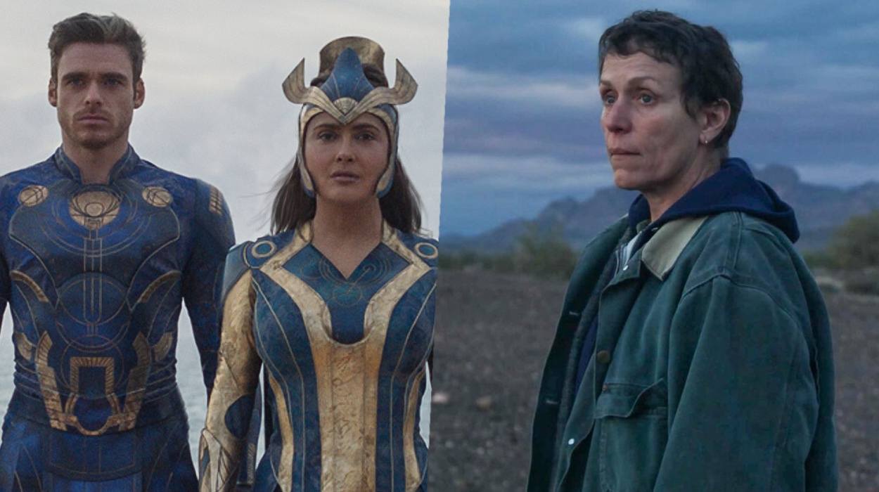 Eternals a Nomadland - długie ujęcia, naturalne światło i poezja Williama Blake'a