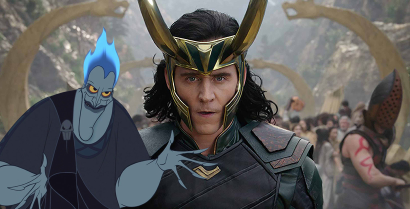 Hades i Loki, Wanda i Diabolina i inni! Mashup postaci MCU i złoczyńców Disneya