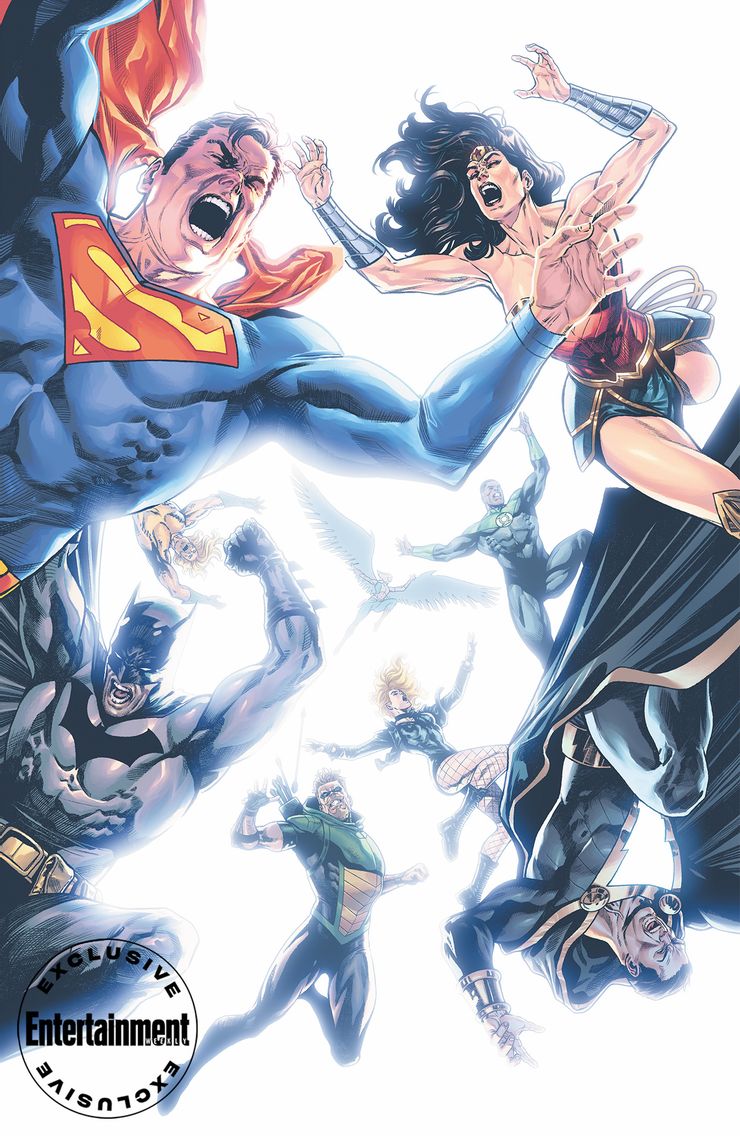 Justice League #75 - materiały promocyjne