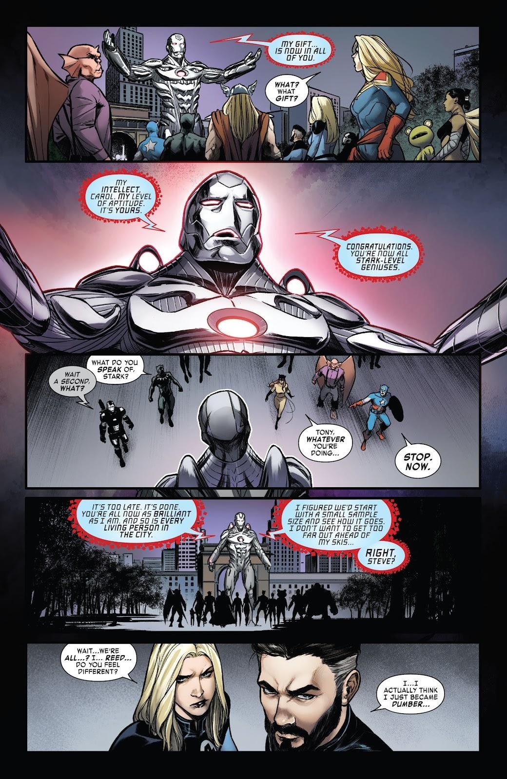 Iron Man #16 - plansze