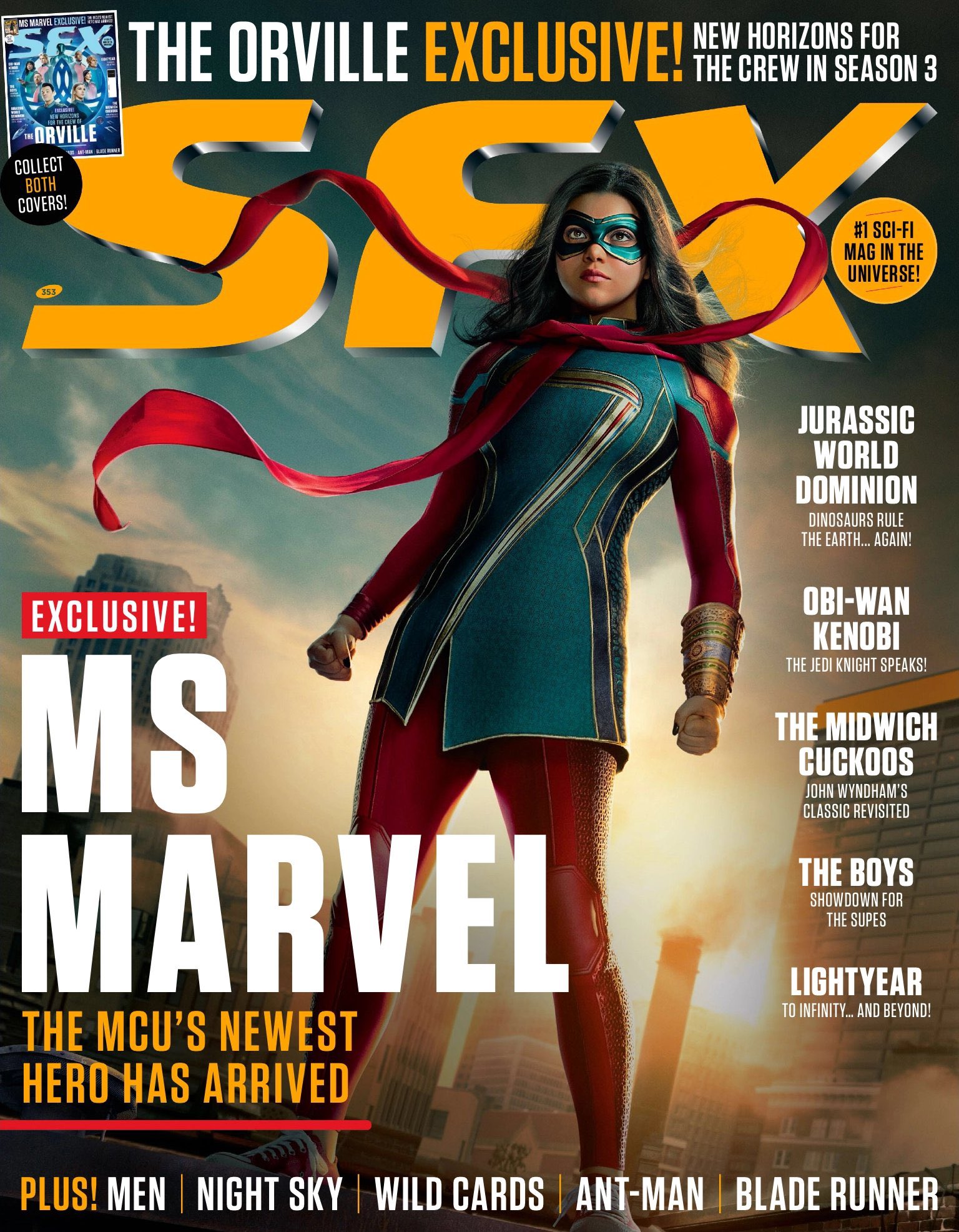 Ms. Marvel na okładce SFX
