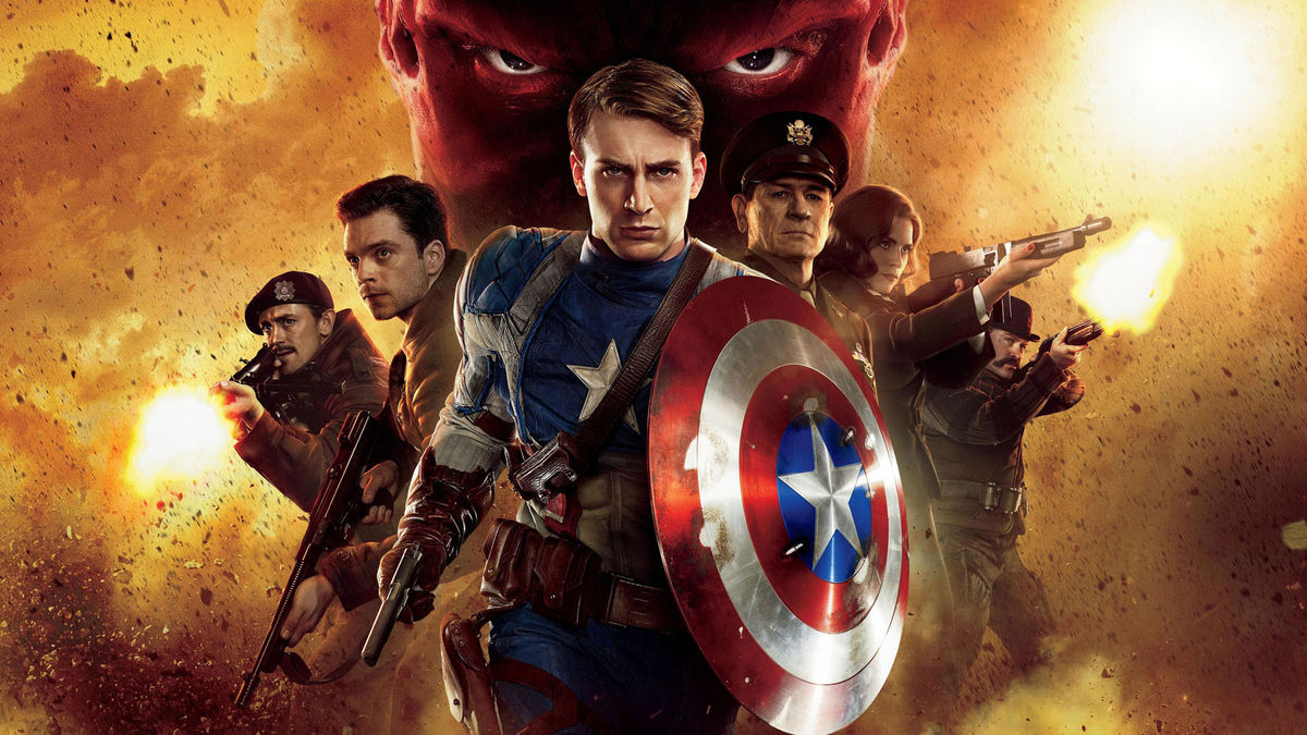 1. Kapitan Ameryka: Pierwsze starcie (2011) – dostępny w polskim Disney+