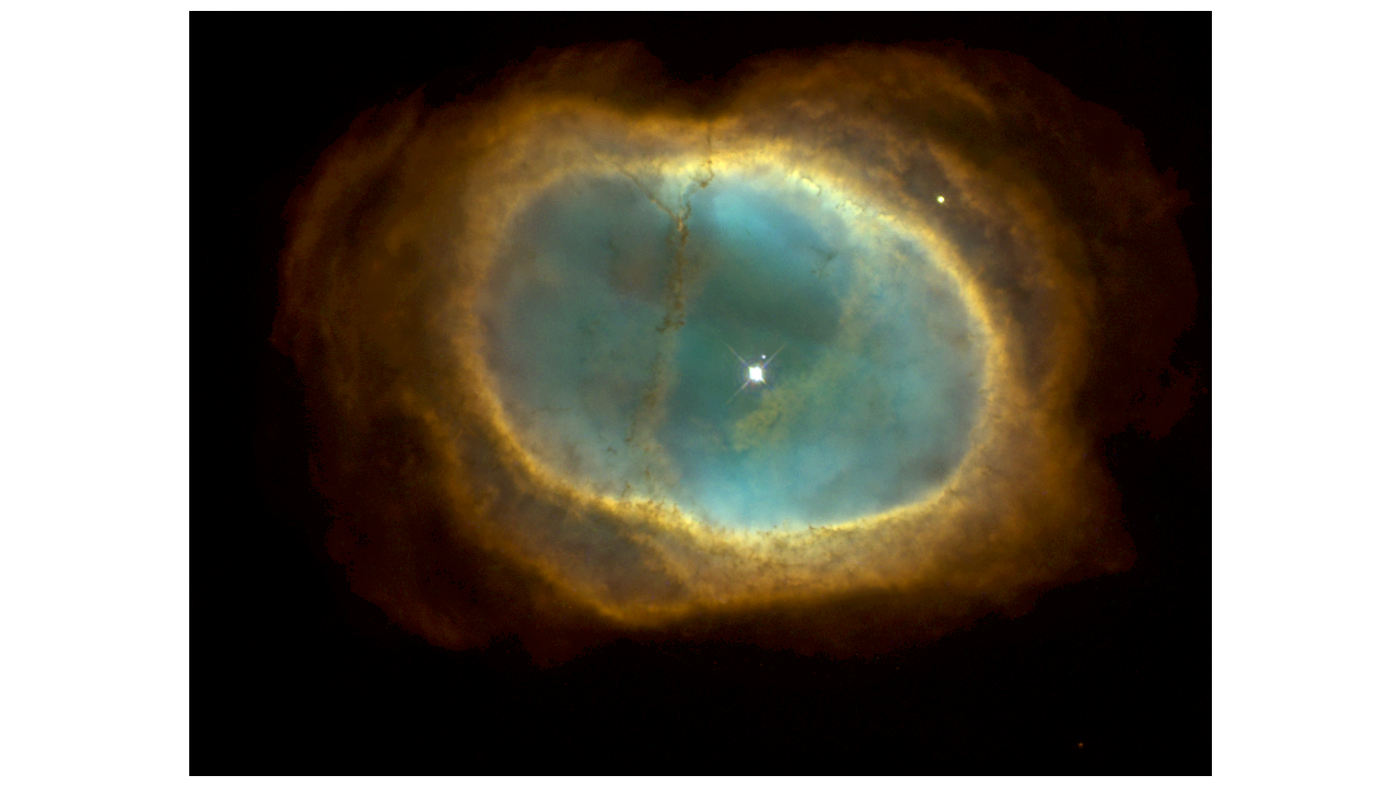 Mgławica Pierścień Południowy (Rozerwana Ósemka) - teleskop Hubble'a
