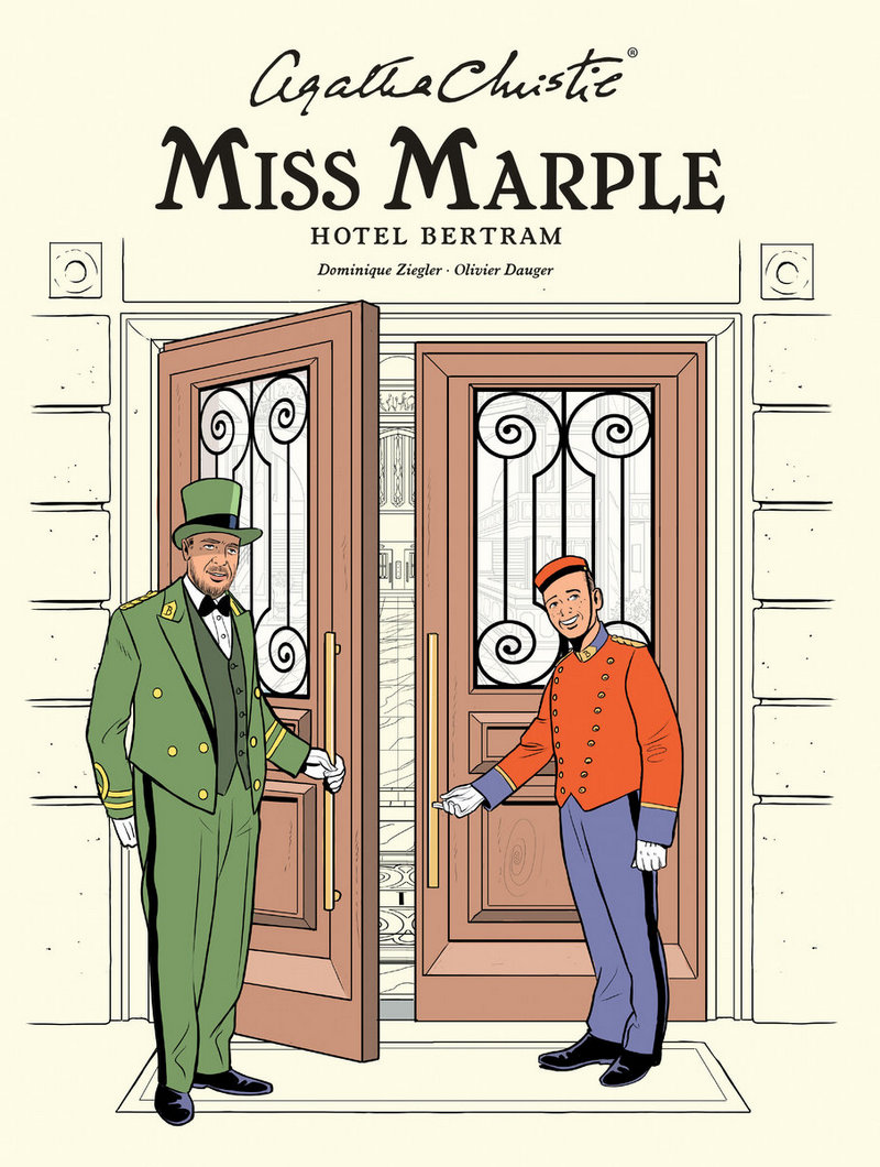 Agatha Christie. Miss Marple. Hotel Bertram - okładka