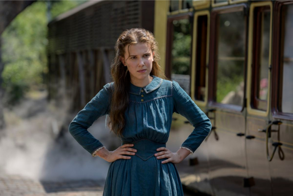 Dla Millie Bobby Brown była to nowość. Aktorka o pracy przy Enola Holmes 3